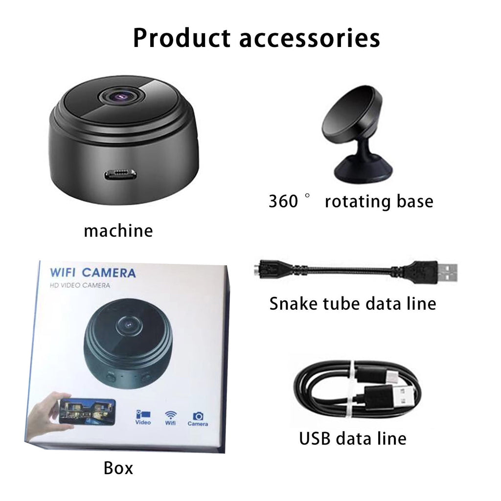 1080p Indoor Security Camera for Baby Monitor,Pet Camera W/Motion Detection,Security Cameras Wireless Wifi Indoor Cameras for Home/Outdoor Security,Wireless Security Cam Night Vision Detects,3PC