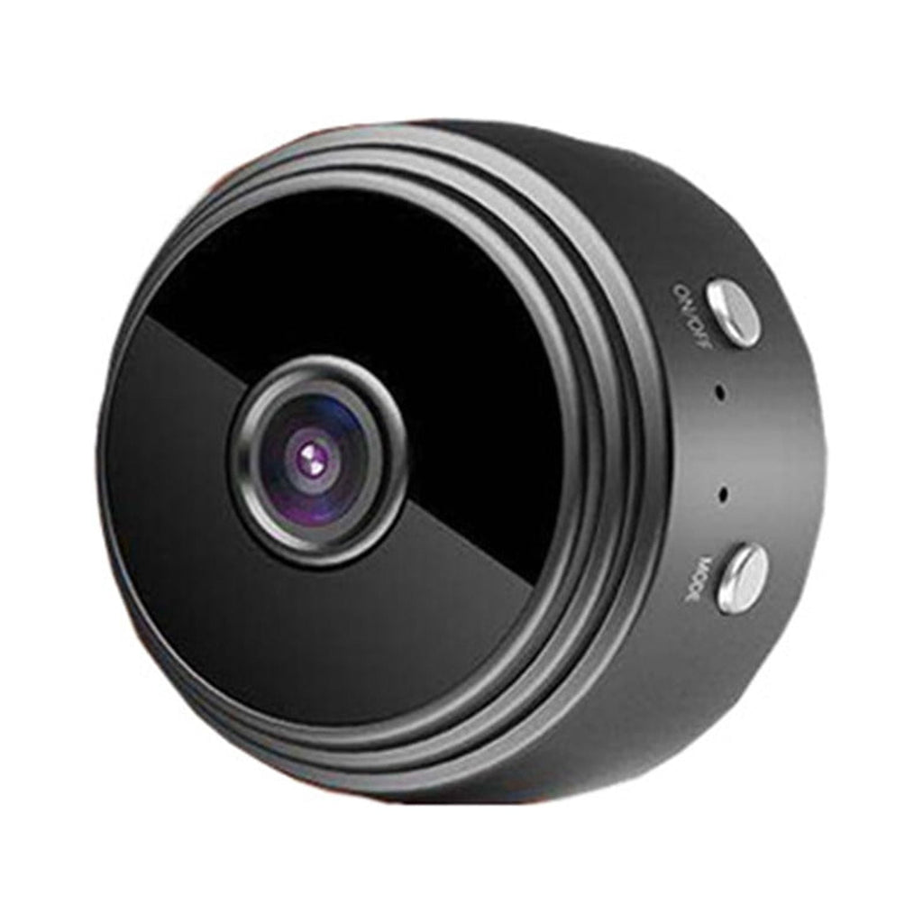 Clearance! EQWLJWE Wireless Security Camera Mini 1080P WiFi Battery Operated Indoor Camera Home Surveillance with Remote App for Office Home Car Baby Pet Cat Dog